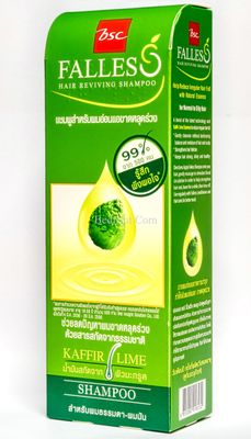 BSC Falles Hair Reviving Shampoo, 180 ML, Kaffir Lime Essence, Anti-hair Loss. Halal Certified Product Imported from Thailand!