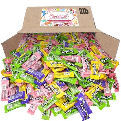 Laffy Taffy - Laffy Taffy Candy - Banana, Grape, Sour Apple, Flavors - Chewy Tangy Laffy Taffy Bulk Candy Individually Wrapped - Holiday Candy Bulk, Candy for Pinata, Concession Stand (Mix) 2LB