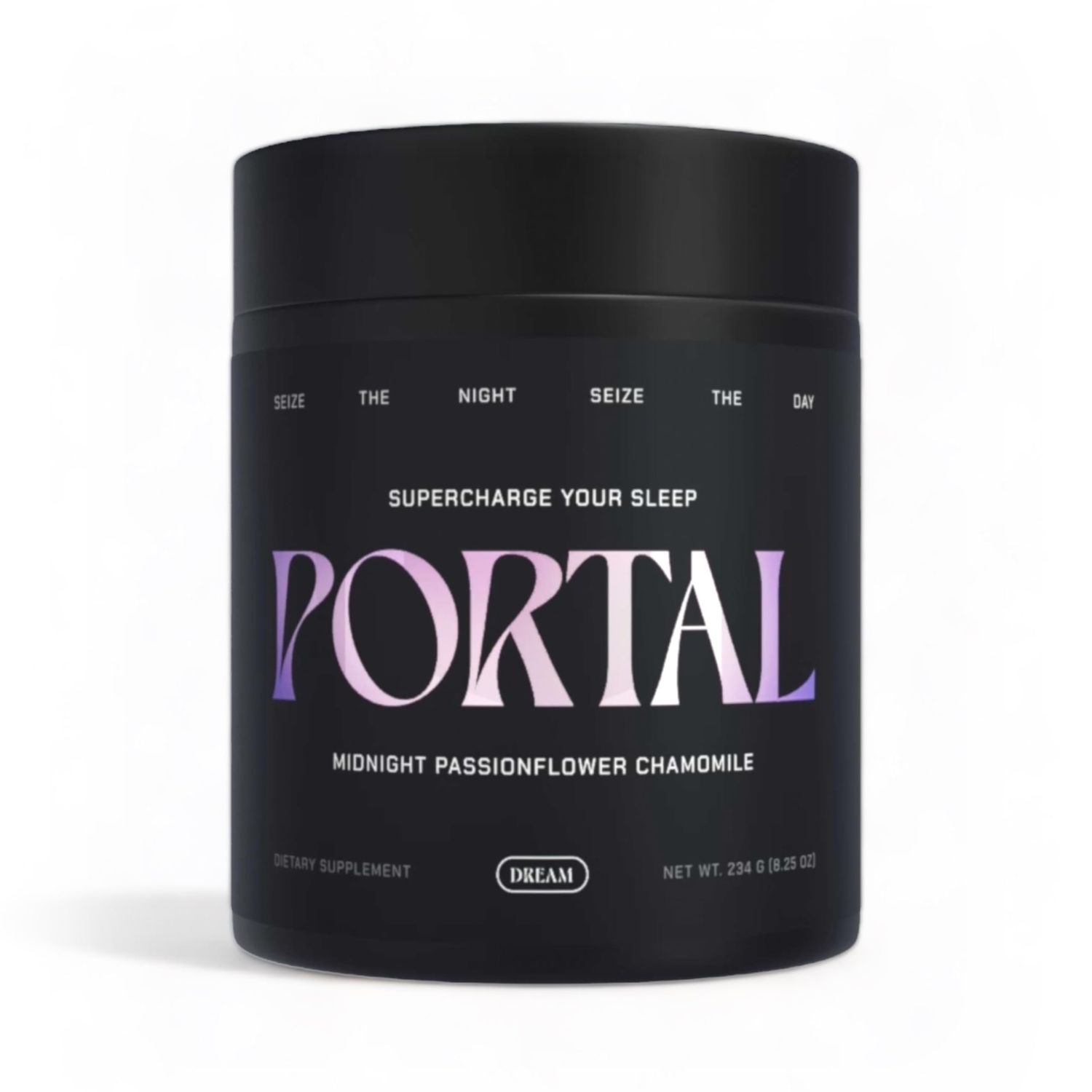 Portal Natural Sleep Onset and Quality Supplement Melatonin-Free, Deep Sleep and Calm Aid Magnesium, Glycine, L-Theanine, Apigenin 282 mg Magnesium Glycinate, 2g Glycine per Serving