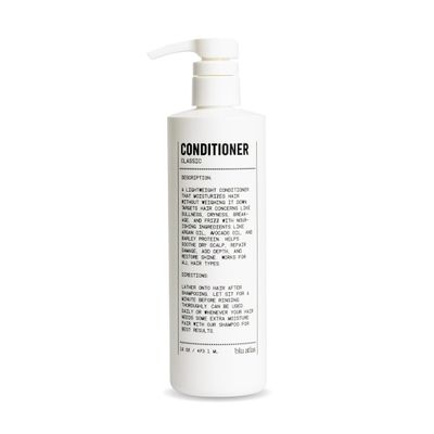 Blu Atlas Men&#39;s Natural Conditioner - For All Hair Types - Deep Moisturizing and Scalp Soothing, Vegan Sulfate and Paraben-Free- Classic Scent, 16 oz.