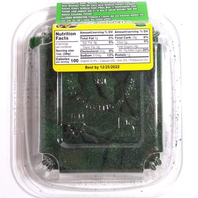 Alamo Candy Sour Pickle Belts Chilosito, 1 Count (Sour Candy)