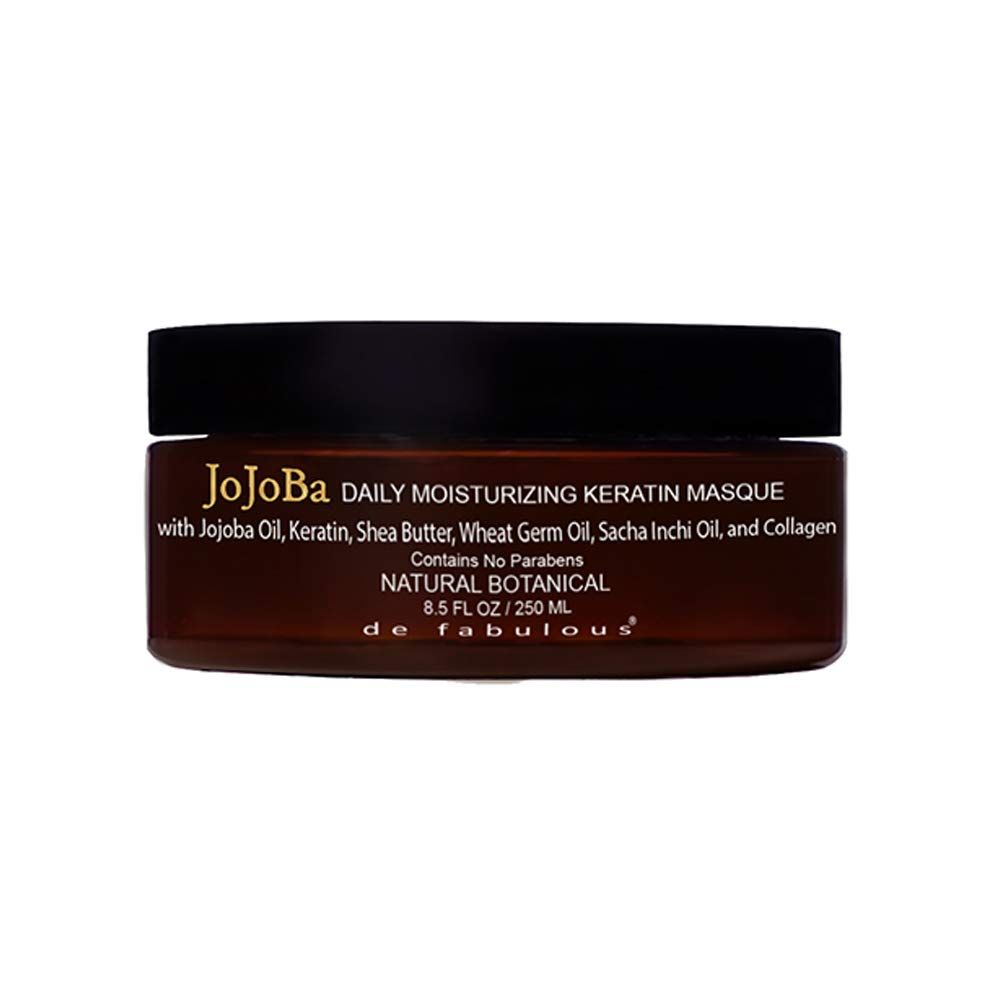 Amazon Series Jojoba Moisturizing Keratin Masque 8.5 fl oz by De Fabulous