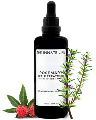 THE INNATE LIFE Rosemary Scalp Treatment Nourish with Rosemary Oil, Strengthen Follicles, Hydrate Scalp, Prevent Hair Loss, Ideal for Healthier Hair - Organic Hair Care Solution