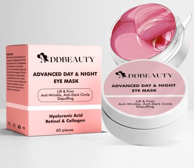 DDBEAUTY, Under Eye Bags Treatment, Rose Eye Mask, Eye Treatment Mask, For Moisturizing,Revitalizing, Lift Firm, Anti- Dark Circle, Depuffing. Cruety-Free. (60 Pieces)