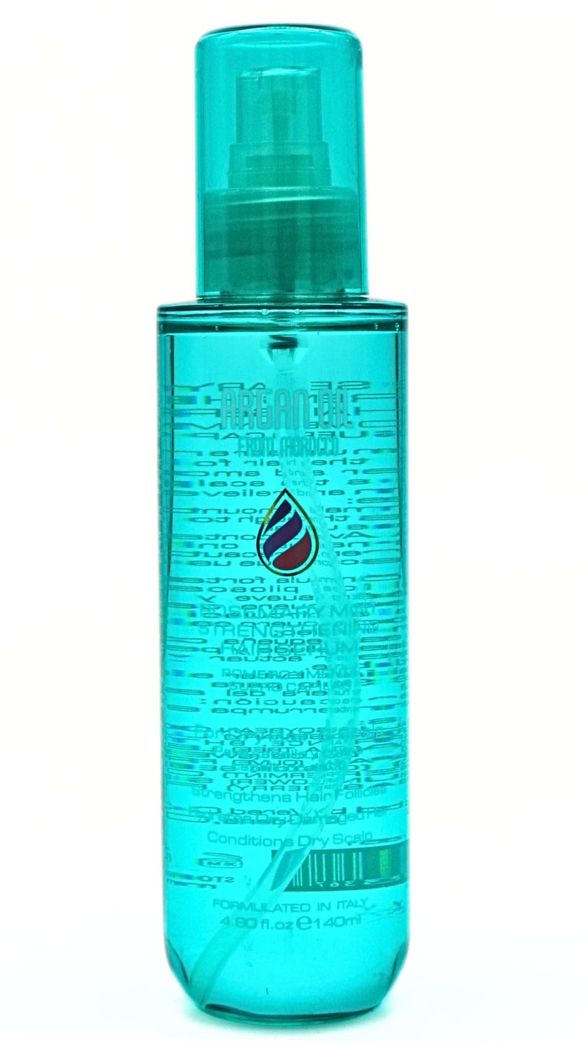 Argan Oil From Morocco Rosemary And Mint Strengthening Hair Serum For Dry hair Scalp, Green