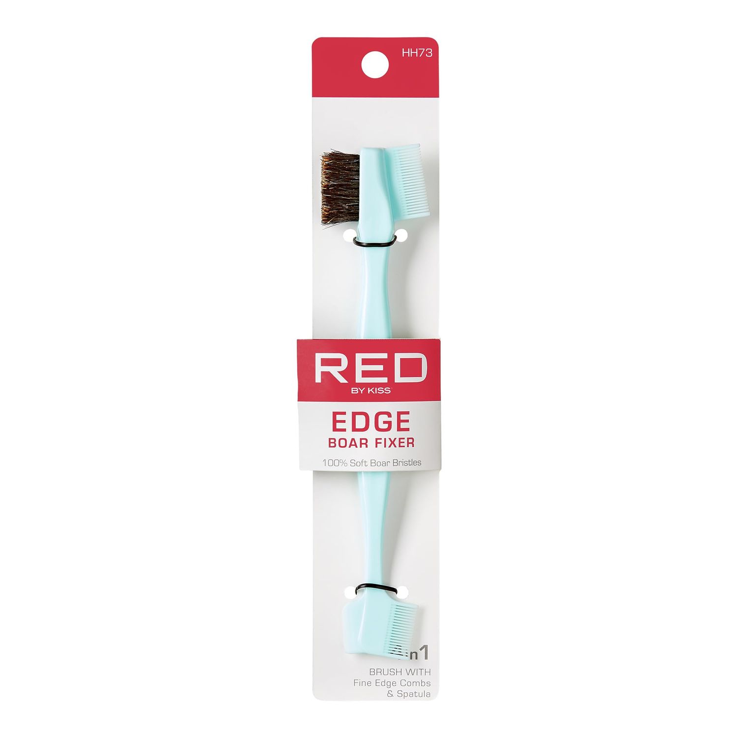Red by Kiss Ultimate Edge Fixer Professional Boar Hair Brush (100 Boar Hair) (BSH29)