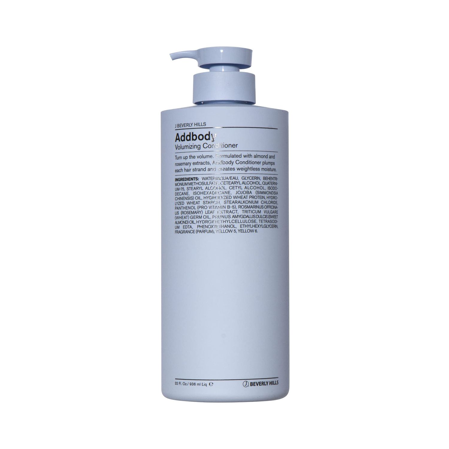 J Beverly Hills Blue Addbody Volumizing Conditioner with Rosemary Oil for Hair Growth, (32 Oz)