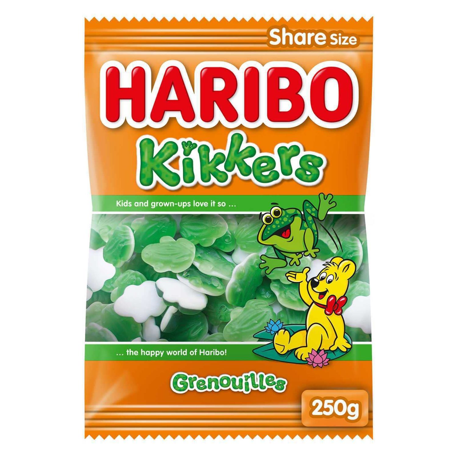 HARIBO Candy HARIBO Frogs HARIBO Gummies HARIBO Sweets 8.8 Ounce Total