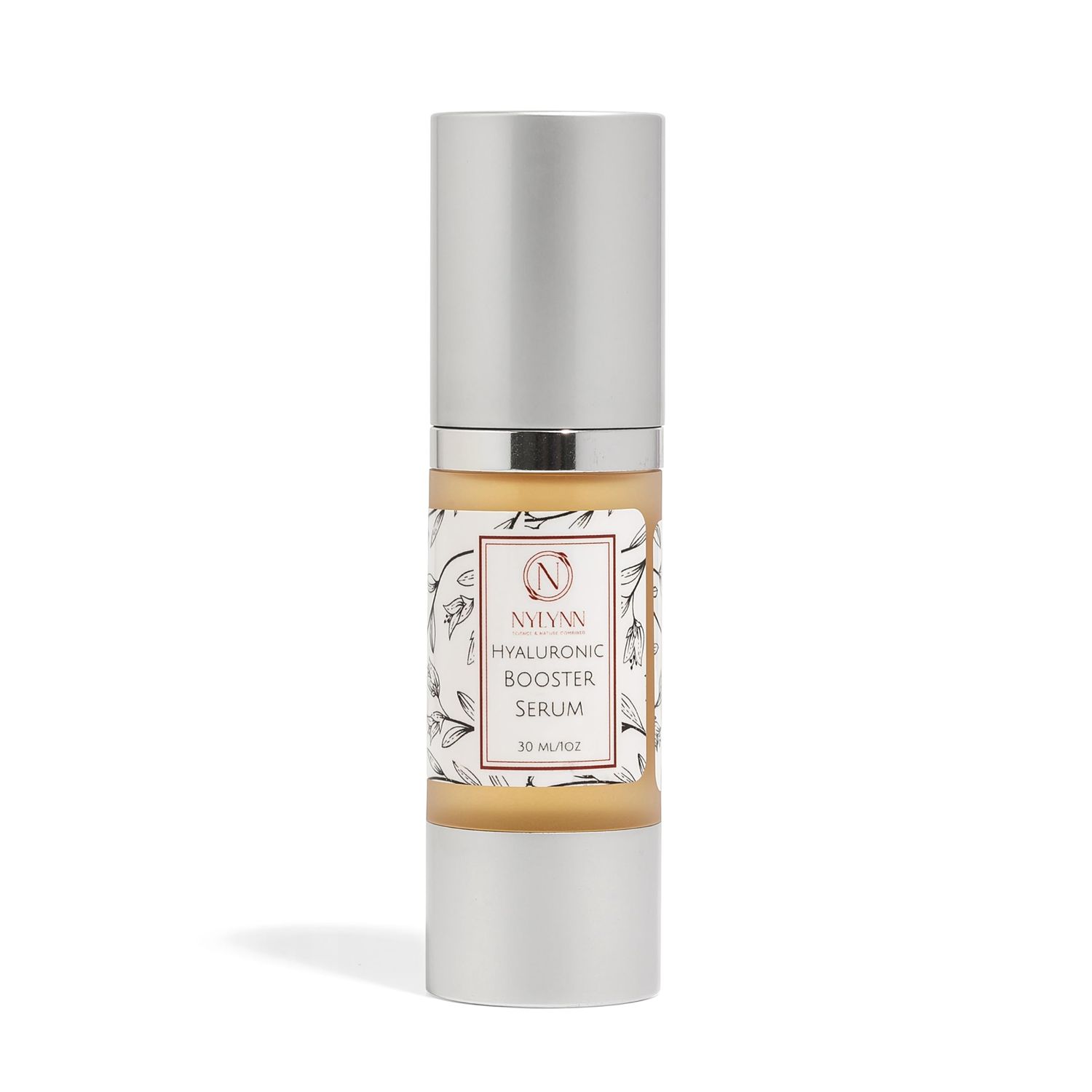 Nylynn Hyaluronic Booster Serum - Hydrating Face Serum with Hyaluronic Acid Vitamin C - Supports Smooth, Youthful-Looking Skin - All Skin Types