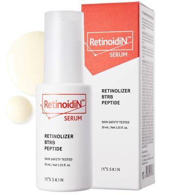 It&#39;S SKIN Retinoidin Serum - Retinol Anti Aging Serum - Smooth Wrinkles Fine Lines - Firming Moisturizing with Adenosine, Hyluronic Acid, Peptides, Niacinamide and Ceramide, 1.01 fl.oz.