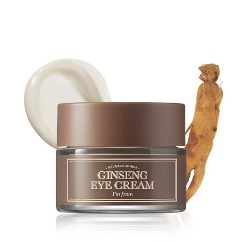 I&#39;m from Ginseng Eye Cream 30g - Rare Ginseng Nourishment for Tired Eyes, Wood-Cultivated Ginseng, Moisture-Lock Formula, Firm Face Line