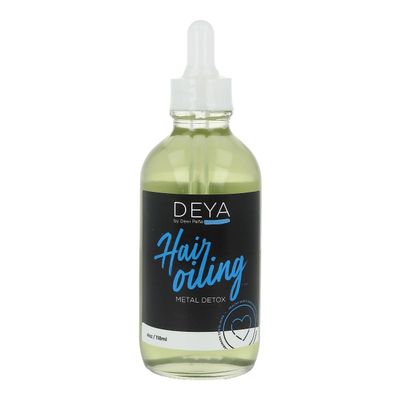 DEYA Hair Oiling, Blend of Argan, Sweet Almond, Castor, Coconut, Rosemary Peppermint Oils, Eliminates Build-Up, 4.0 fl oz (118ml)