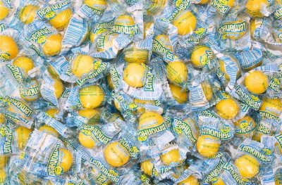 Lemonheads Candy Bulk- Lemon Candy, Individually Wrapped-Bright, Tart, Vibrant Yellow Candies-by Queen City Candy Cave (1 Pound)
