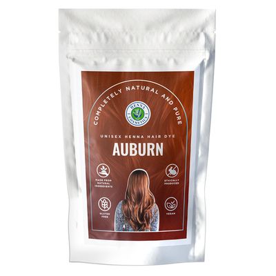 Henna Cosmetics Cypri Natural Henna Hair Color Dye, 100 Pure Henna Powder for Hair Growth Organic (Auburn, 100 Gr Free 50 Gr.)