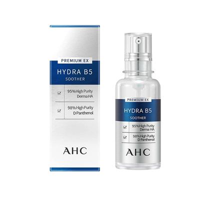 A.H.C. Vitamin B5 Serum for Face - Hyaluronic Acid - Hydration Anti-Aging, Skin Soothing Moisturizing Facial Serum - 1.69oz (50ml)