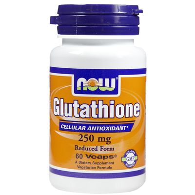 NOW FOODS Glutathione 250, 60 CT