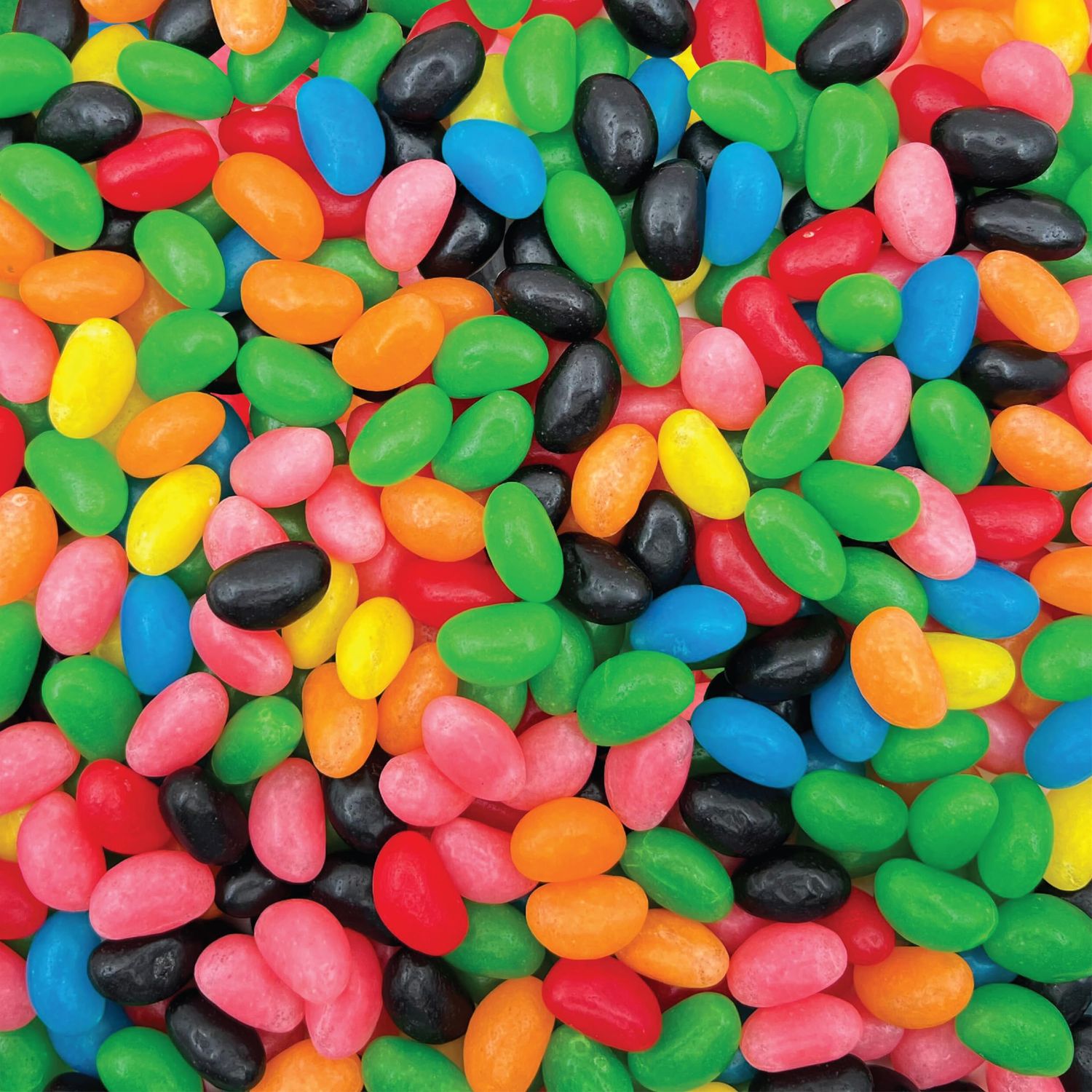 Jelly Beans - 5 Pound Bulk Pack - Fruit and Licorice Flavored Candy