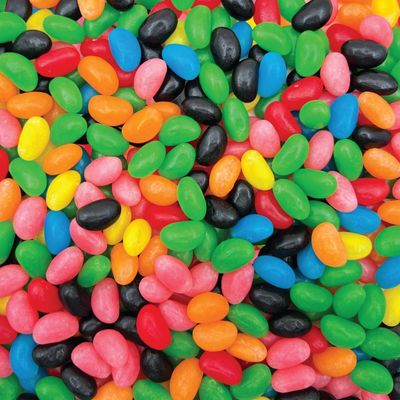 Jelly Beans - 5 Pound Bulk Pack - Fruit and Licorice Flavored Candy