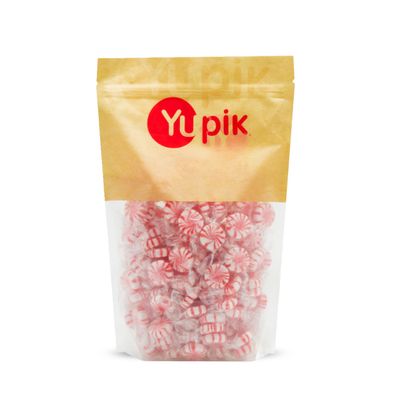 Yupik Red Pinwheel Mints, 2.2 lb (35.2 oz), Gluten-Free, Hard Candies, Individually Wrapped, Refreshing Sweet Minty Flavor, Classic Treat, Delicious Snacks, Ideal for Gifting Holidays