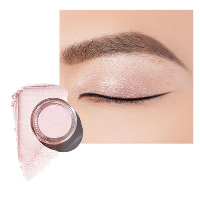 Oulac Light Pearl Cream Eyeshadow also for Highlighter Shimmer Eye Shadow WaterproofLong Lasting with Moisturizing Formula Blendable Shimmer Eye Make-up,Vegan Cruelty-Free,6g P04