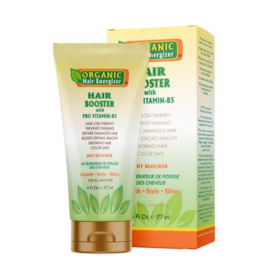 Organic Hair Energizer Hair Booster (6 fl oz) - Unscented - Unisex-Adults
