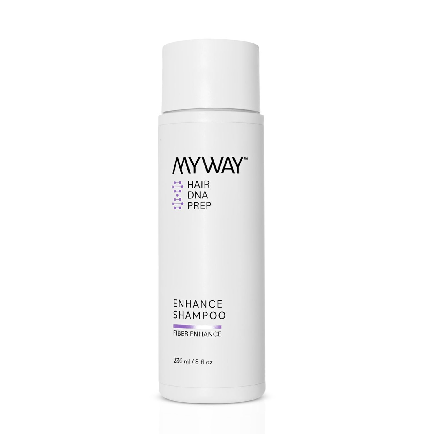 My Way Hair DNA Enhance Shampoo - Volumizing Shampoo with Argan Oil for Enhanced Thickness, Growth, and Shine - Paraben, Phthalate, Sulfate, and Cruelty-Free Hair Care (8 oz)