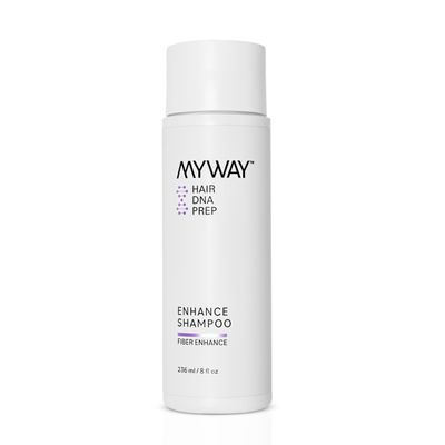 My Way Hair DNA Enhance Shampoo - Volumizing Shampoo with Argan Oil for Enhanced Thickness, Growth, and Shine - Paraben, Phthalate, Sulfate, and Cruelty-Free Hair Care (8 oz)