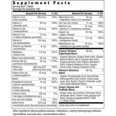 Renew Life Women's Probiotic Capsules, Supports Vaginal, Urinary, Digestive and Immune Health, L. Rhamnosus GG, Dairy, Soy and gluten-free, 25 Billion CFU, 50 Count
