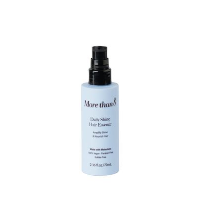 Morethan8 Korean Daily Shine Hair Essence with Matsutake Mushroom Vegan, Paraben, Sulfate Silicone Free - 2.36Oz - more than 8