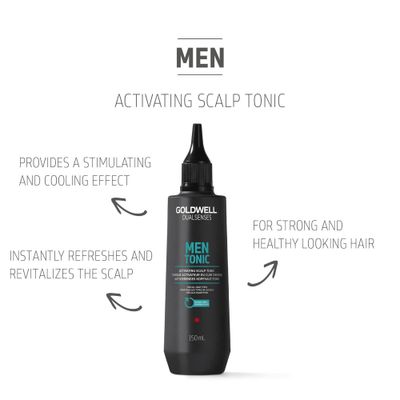 Goldwell Dualsenses Men Tonic Activating Scalp Tonic to Instantly Refresh Revitalize, 150mL