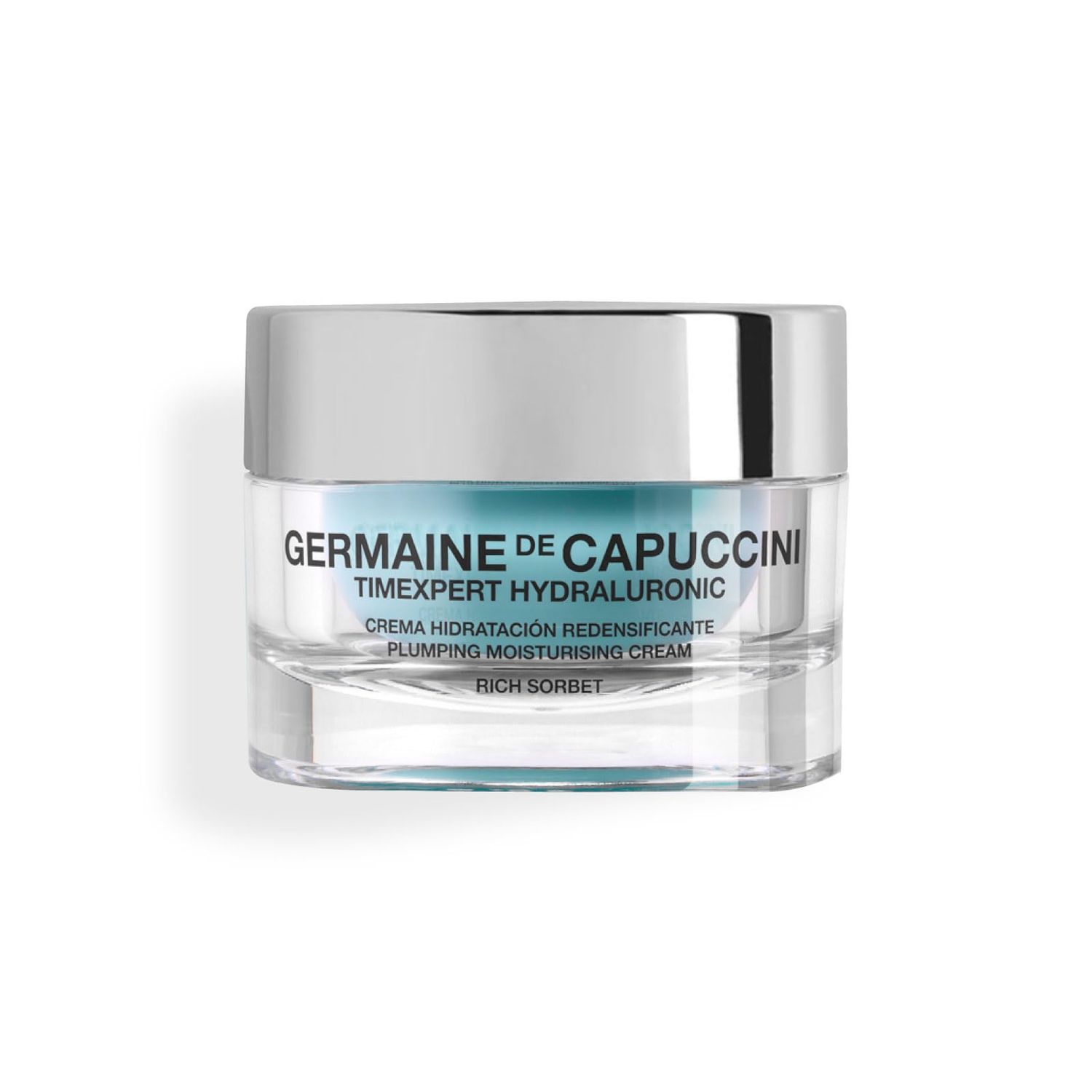 Germaine de Capuccini - Timexpert Hydraluronic I Hyaluronic Acid - Plumping Moisturising Cream Rich Sorbet I Anti-Aging Cream - Dehydrated, normal to dry skin - 1.70 oz