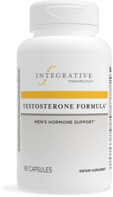 Integrative Therapeutics Testosterone Formula - Testosterone Formula with Ginseng Tribulus to Support Healthy Testosterone Levels - Male Health Supplement with KSM-66 Ashwagandha - 90 Capsules