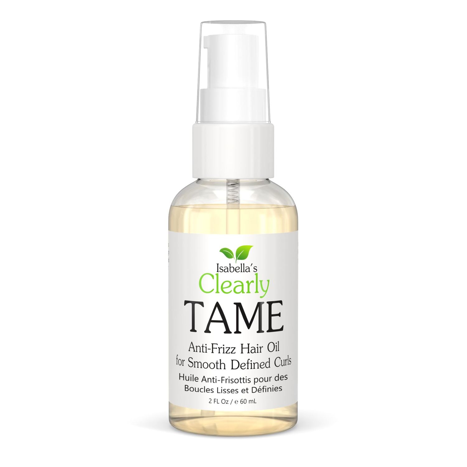 TAME Anti Frizz Smoothing Hair Styling Oil Sulfate Free Leave In Hair Serum to Control Frizz, Add Shine for Curly, Frizzy, Dry Hair for Adults Kids Natural Hair Product Made in USA