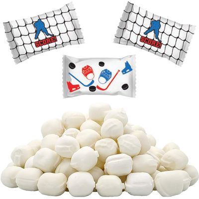 Fruidles Hockey Buttermints, Mint Candies, After Dinner Mints, Butter Mint Candy, Fat-Free, Individually Wrapped (55 Count)
