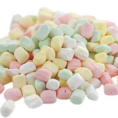Assorted Party Candy Peppermint Bulk - 1.5 lb. Pillow Cube Pastel Dinner Mints - Soft, Buttery and Melty - for baby shower - Birthday - Old fashioned treats 24 oz by ASOZI