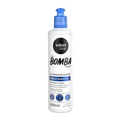 Salon Line - Linha SOS Bomba (Crescimento) - Ativador de Cachos 300 Ml - (SOS Bomb (Growth) - Curl Activator 10.14 Fl Oz)
