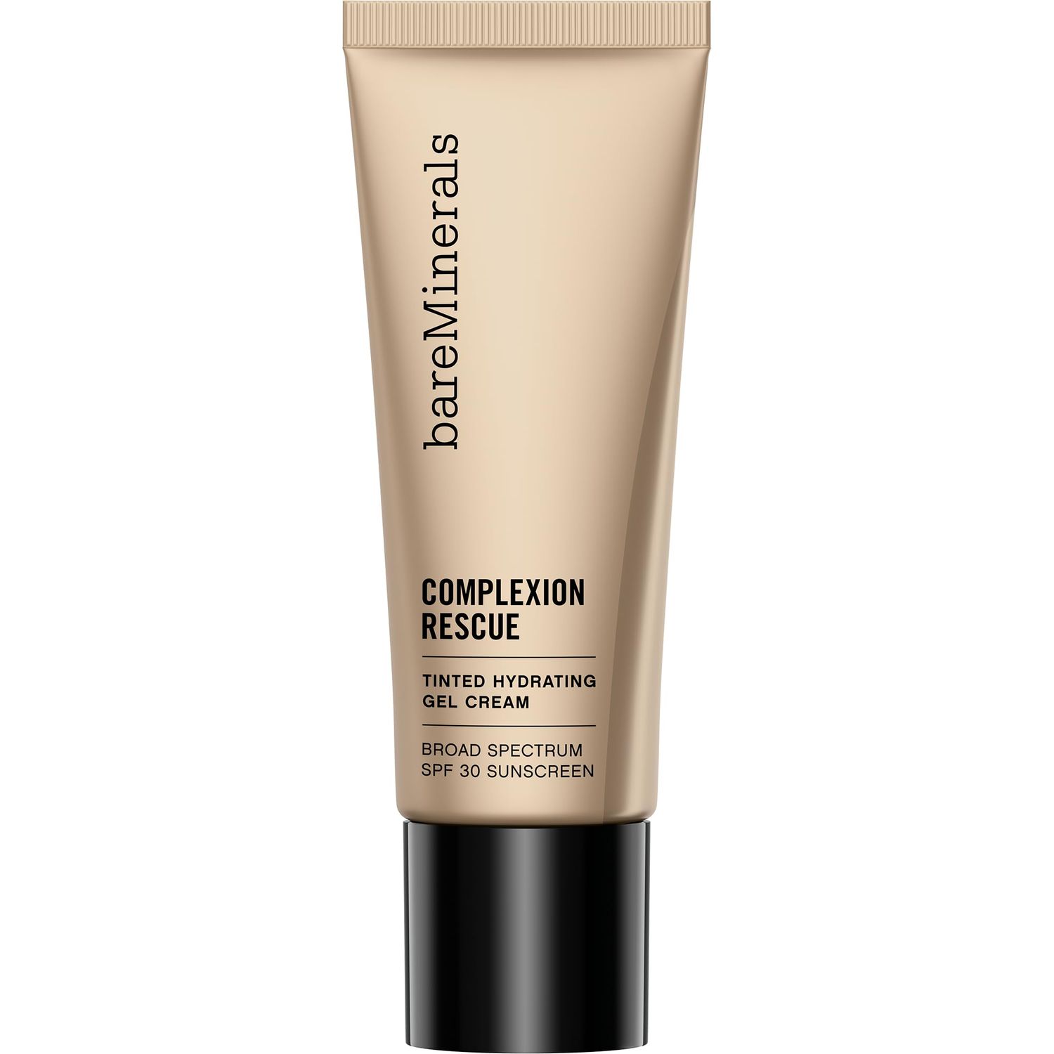 bareMinerals Complexion Rescue Tinted Moisturizer for Face with SPF 30, Vegan Tinted Mineral Sunscreen with Hyaluronic Acid, Full Size, Bamboo 5.5