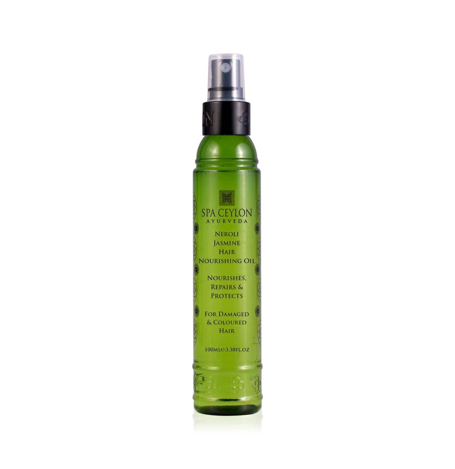 SPA CEYLON Neroli Jasmine Hair Nourishing Oil with Ayurvedic WonderHerbs For Damaged and Coloured Hair Infused with Fragrant Scents of Jasmine