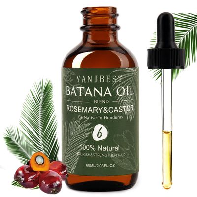 YANIBEST Batana Oil Boost Hair Volume Enhance Hair Density Scalp Nourishing Relieves Dry, Itchy, Improve Scalp Health