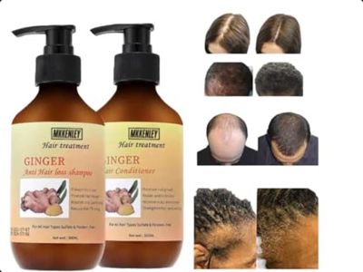 Anti Hair Loss Ginger Shampoo And Conditioner Sethair loss treatment for men women Hair Grow FastNourish Scalp Hair Anti-Hair Loss Hair Regrowth Shampoo And Conditioner Set 300ml