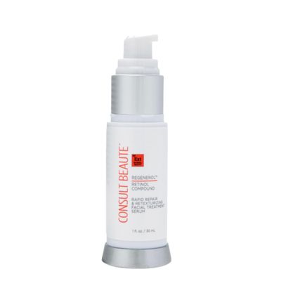 Consult Beaute - Regenerol Retinol Compound Serum for Face - Rapid Repair Retexturizing Skin Treatment for Lines and Wrinkles - Hydrating Hyaluronic Acid - AHA -1 Fl. Oz.