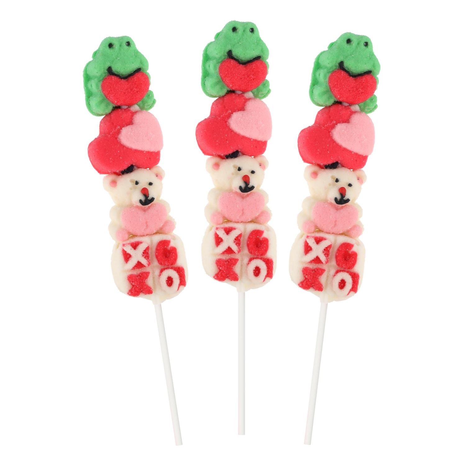 Albert&#39;s Marshmallow Kabobs, Cute Spring Themed Candy Skewers, Easter Basket Stuffers, Pack of 3