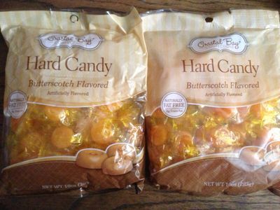 2 Bags Butterscotch Flavored Hard Candy Coastal Bay 10oz Bag