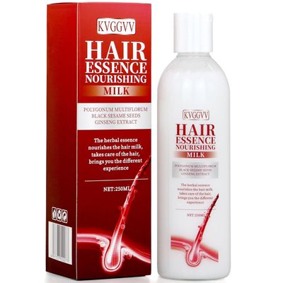 KVGGVV Hair Growth Products, Strengthen Weak Hair Stop Hair Loss, Natural Mild Hair Growth Shampoo for Damaged Brittle and Thinning Hair (8.45 Fl Oz, 250ml)