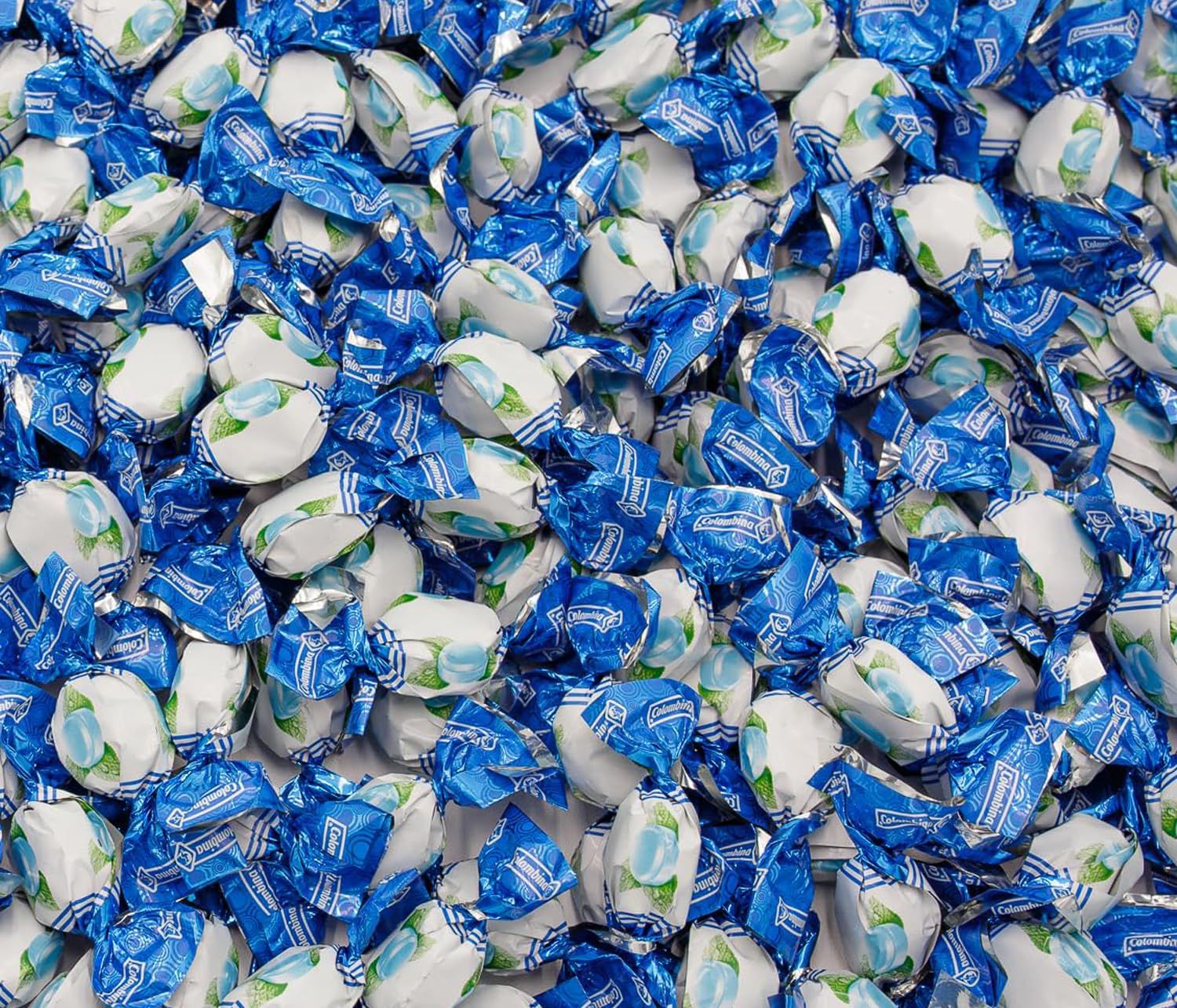 MINT DROPS Hard Candy 2 lb - Bulk Bag, Breath Freshening, Unbelievable Mintiness, Individually Wrapped (540 Pieces), Colombina