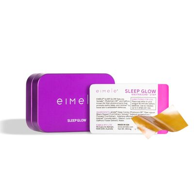 Sleep Glow Beauty Sleep Strips 30-Count - Supports Deep, Restorative Sleep Overnight Skin Renewal - Somato (Natural Phytomelatonin), Valerian, PhytoCann BP, Holimel Melon Saffron - Vegan