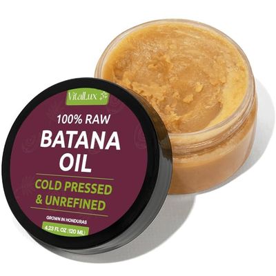 100 Organic Natural Batana Oil for Hair growth - Dr. Sebi Pure Organic Oil Remedy for Hair loss - Raw - Promotes Hair Growth Thickness