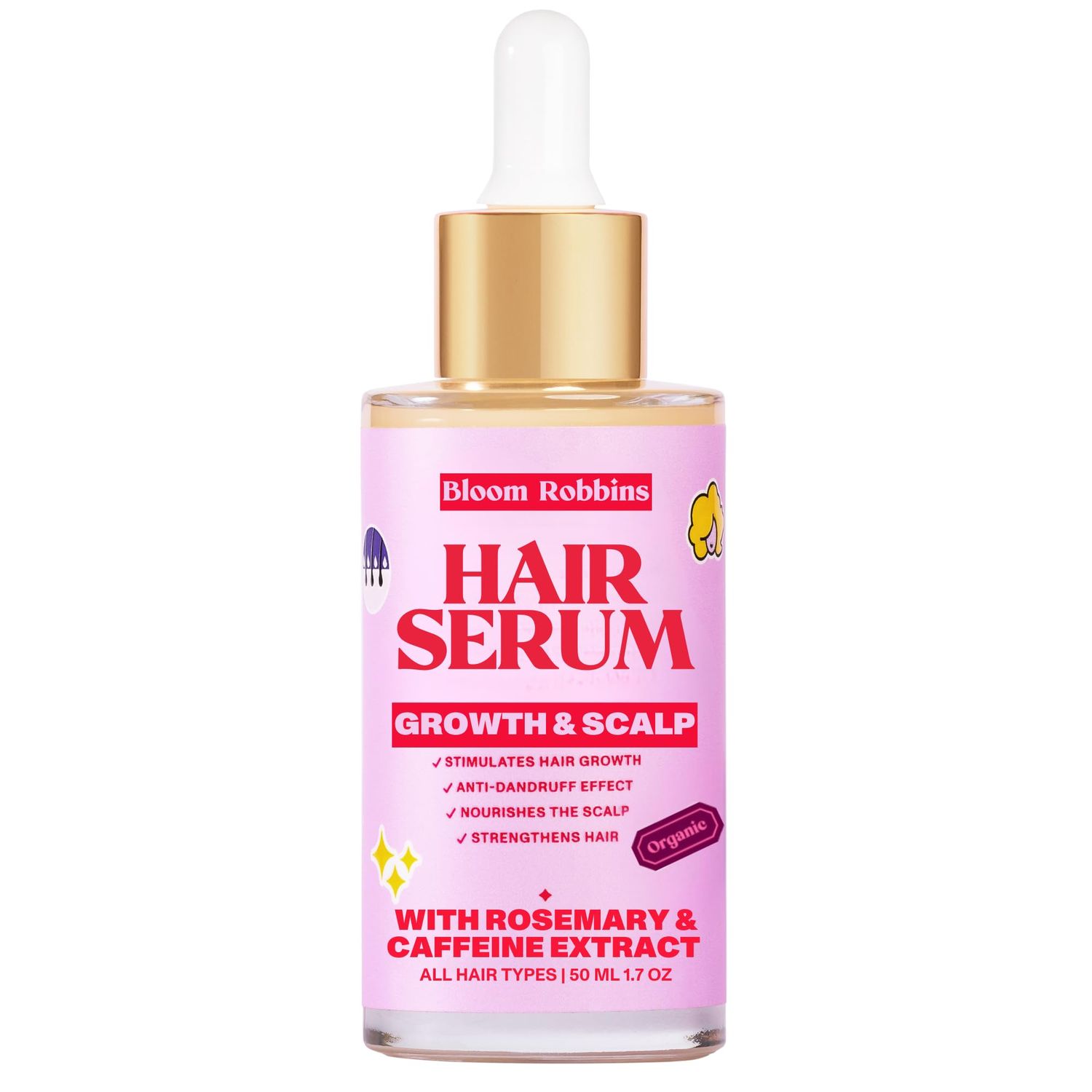 Hair Growth Serum - Scalp Serum Hair Serum for Hair Growth - Scalp Oil Hair Growth for Thinning Hair Treatment Women - Hair Thickening 50ml1.07 oz
