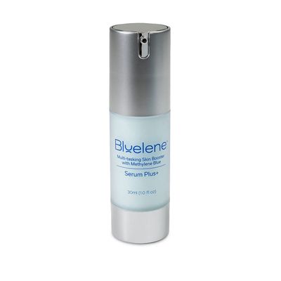 Bluelene Serum Plus infused with Methylene Blue, Hyaluronic Acid, NextGen Vit C, and Aloe Vera. Suitable for Sensitive Skin