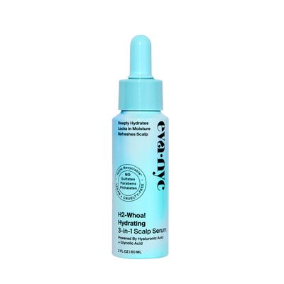 Eva NYC H2-Whoa Hydrating 3-in-1 Scalp Serum, Infused with Hyaluronic Acid and Glycolic Acid, 2.0 fl oz